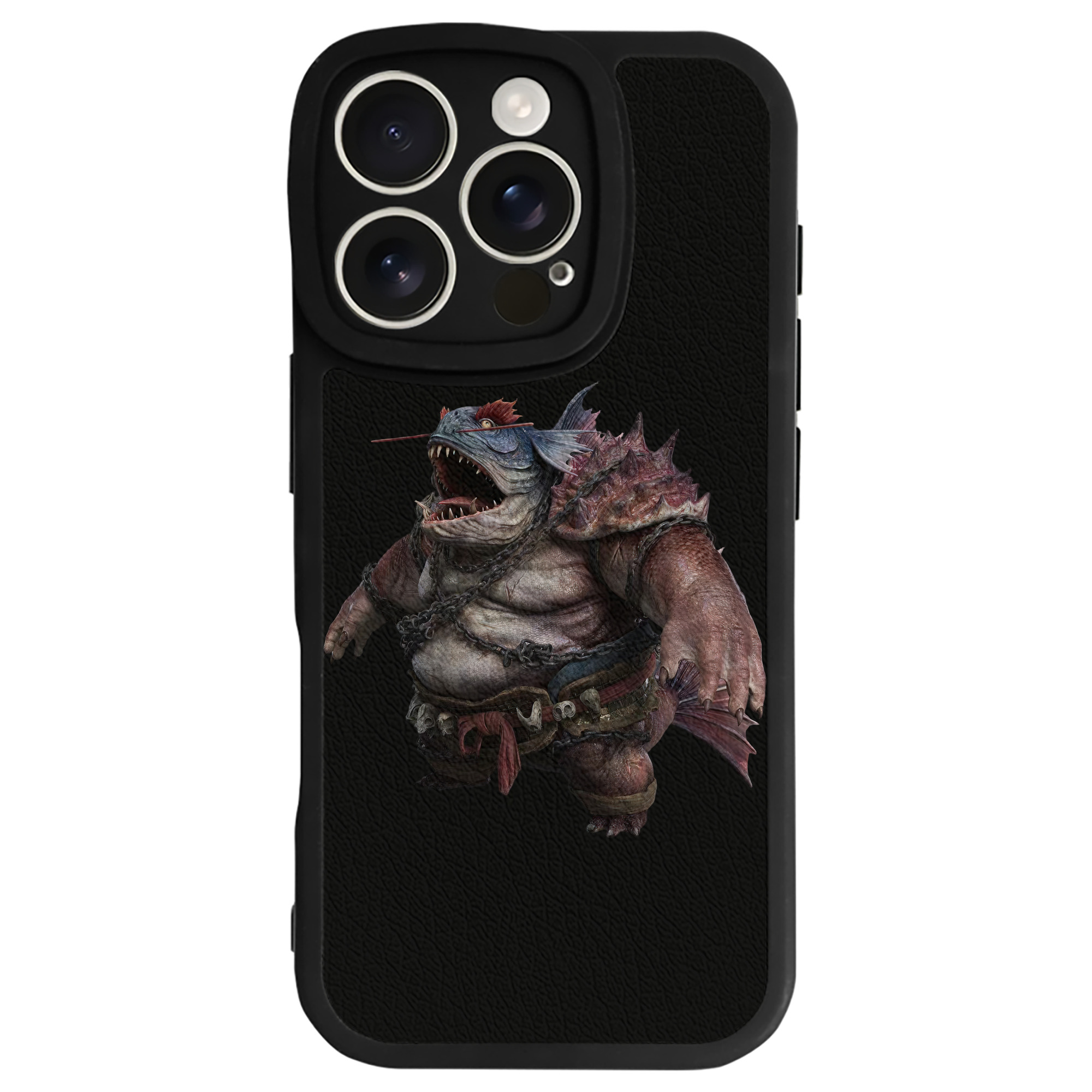（画像用） Ne Zha 2 ナタ 魔童の大暴れ 【iPhone 16シリーズ対応】シリコンスマホケース（レザー調） 材質：シリコン
